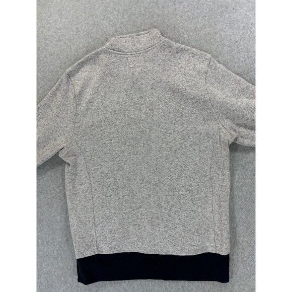 New‎ England Patriots '47 Half Zip Pullover Sweater (Men's Medium) Gray - Picture 12 of 12